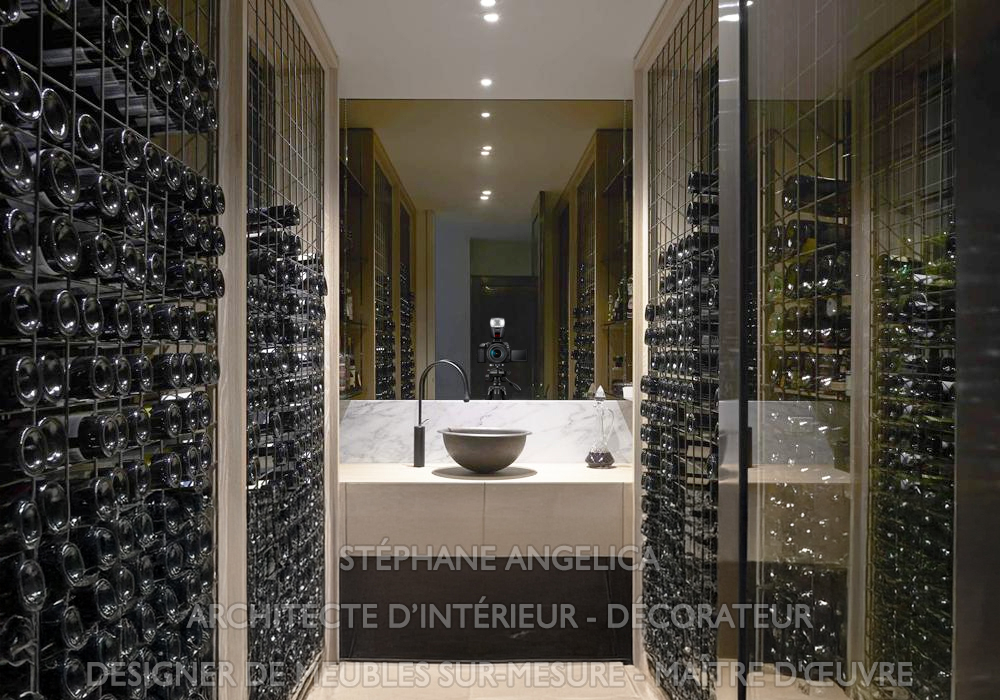 Nous aménageons des caves en espaces fonctionnels, grâce à des meubles sur mesure