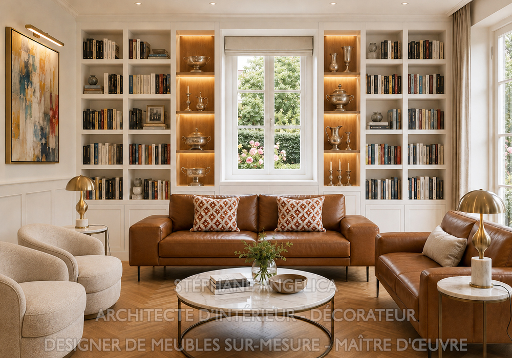 Nous réalisons tous types de meubles et rangements sur mesure pour les petites et les grandes superficies